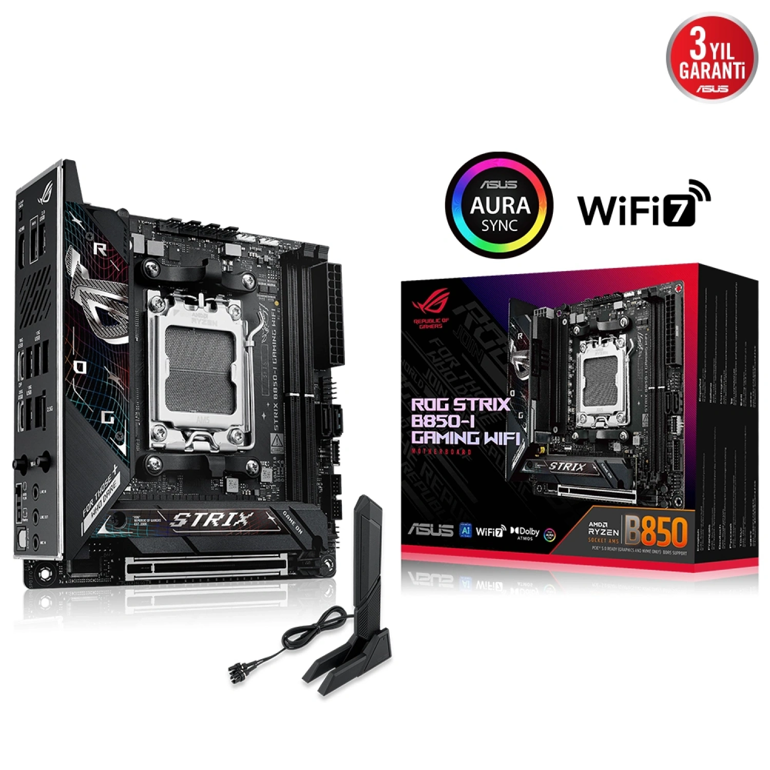 ASUS ROG STRIX B850-I GAMING WIFI AMD ANAKART