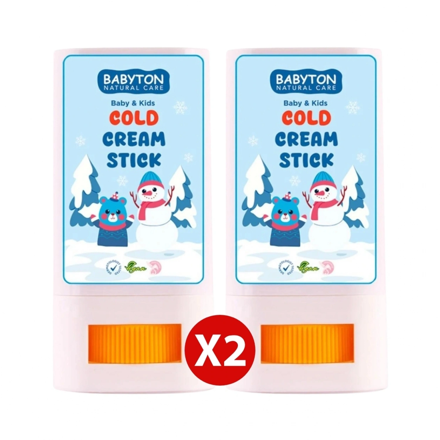 Babyton Nemlendirici ve Besleyici Cold Cream Stick Set 20gr 2x