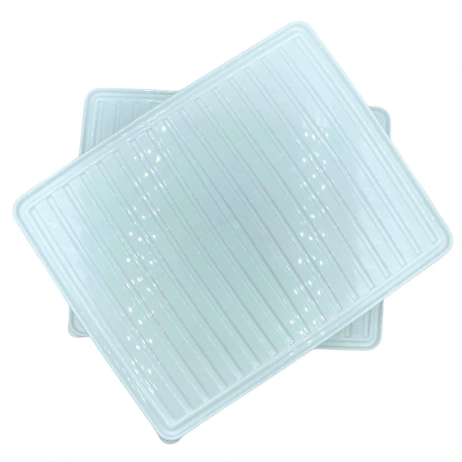 bigmate 2li Şeffaf Saklama Kabı Beyaz 2x2,5 Lt BGMT2225 Mikrodalga Buzdolabı ve Dondurucu Uyumlu Dü