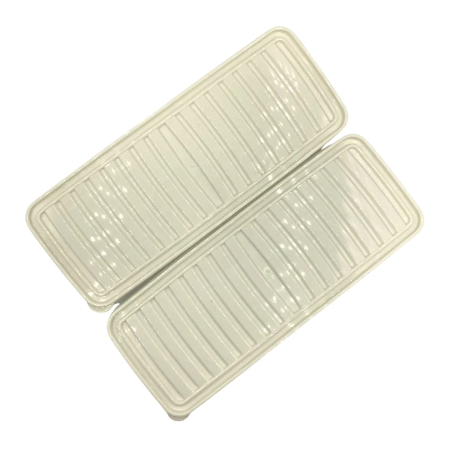 bigmate 2li Şeffaf Saklama Kabı Krem 2x1 Lt BGMT1115 Mikrodalga Buzdolabı ve Dondurucu Uyumlu Düzen