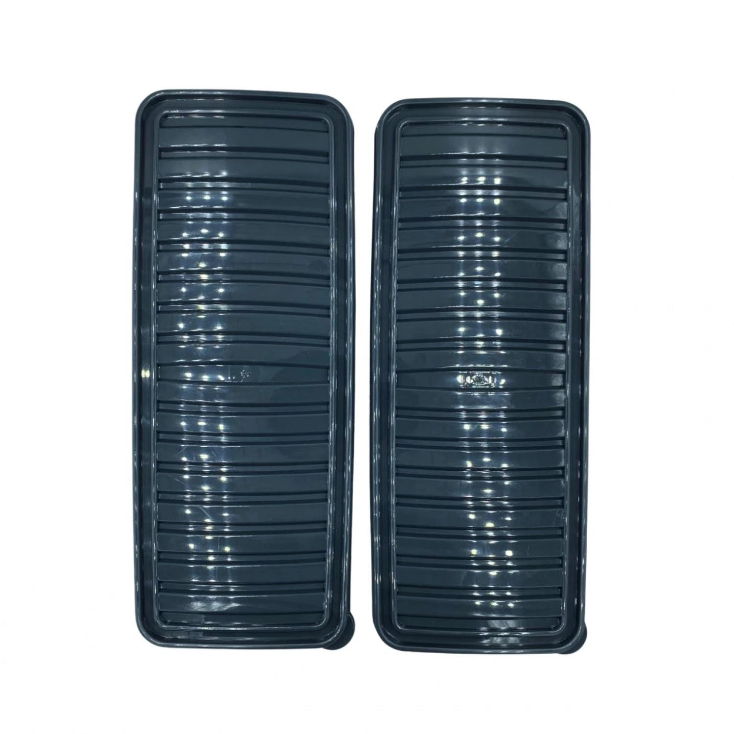 bigmate 2li Şeffaf Saklama Kabı Siyah 2x1 Lt BGMT1115 Mikrodalga Buzdolabı ve Dondurucu Uyumlu Düze