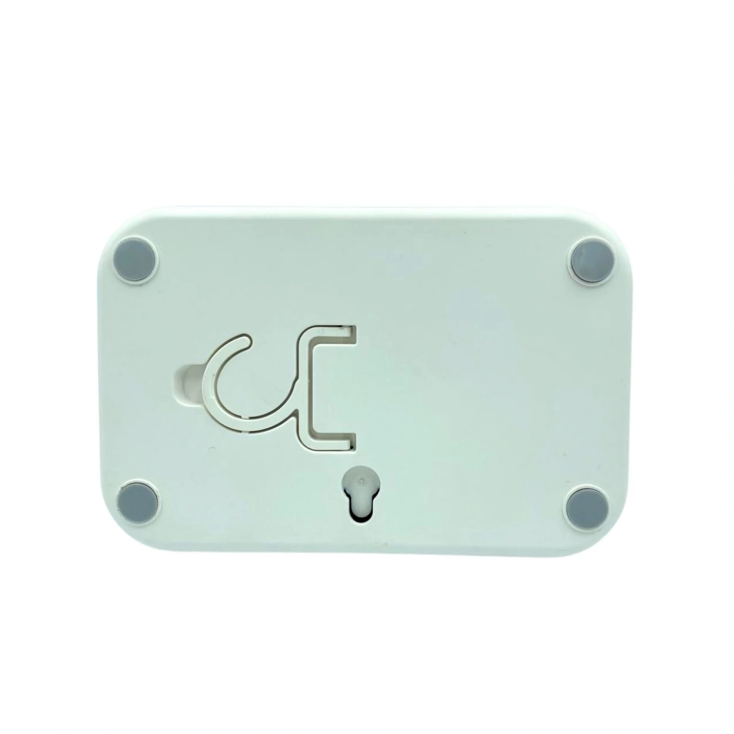 bigmate Beyaz Mini Masa Fanı Taşınabilir Serinletici Işıklı Şarjlı 4 Kademeli Döner Başlıklı Vantila