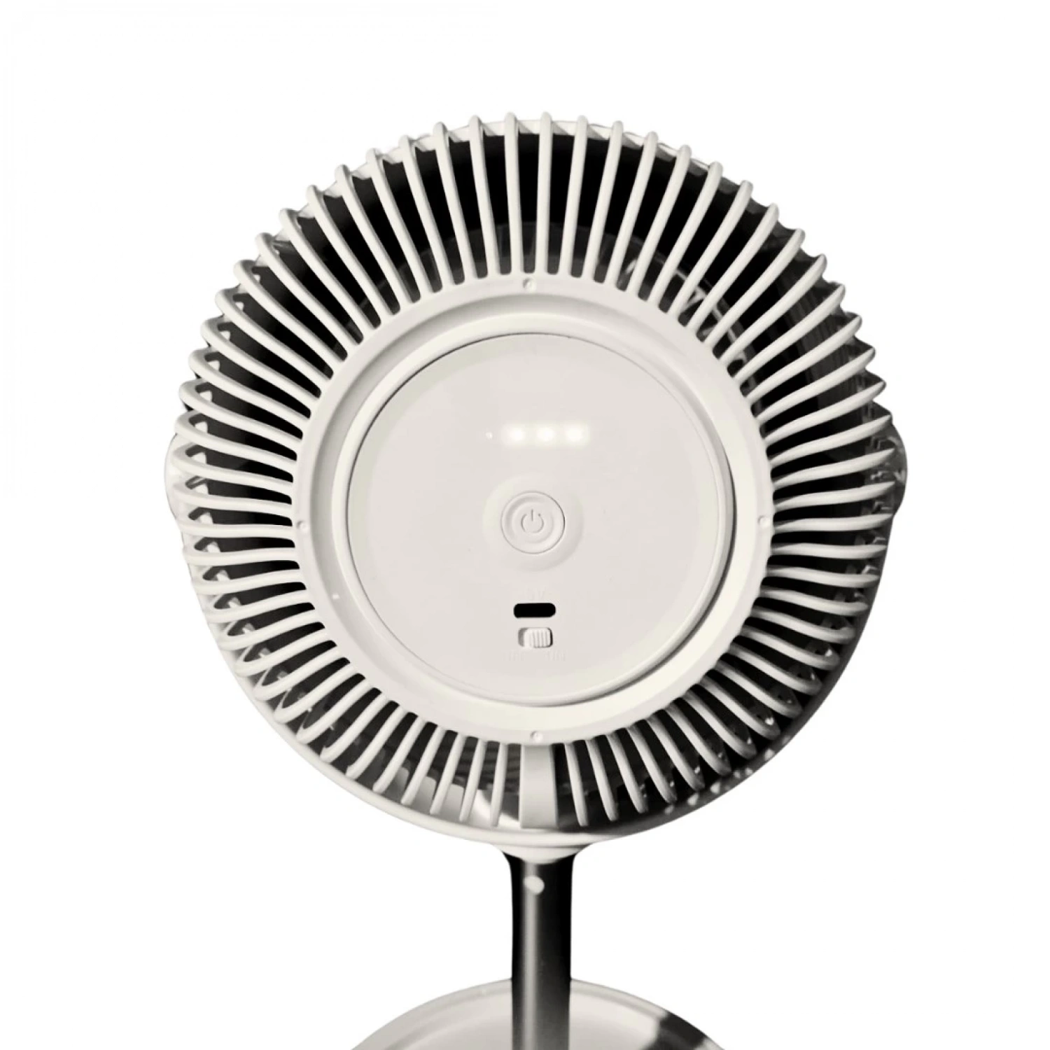 bigmate Gri Masa Tipi Midi Fan – Taşınabilir Şarjlı Kademeli Hız ve Yükseklik Ayarı YS2298B