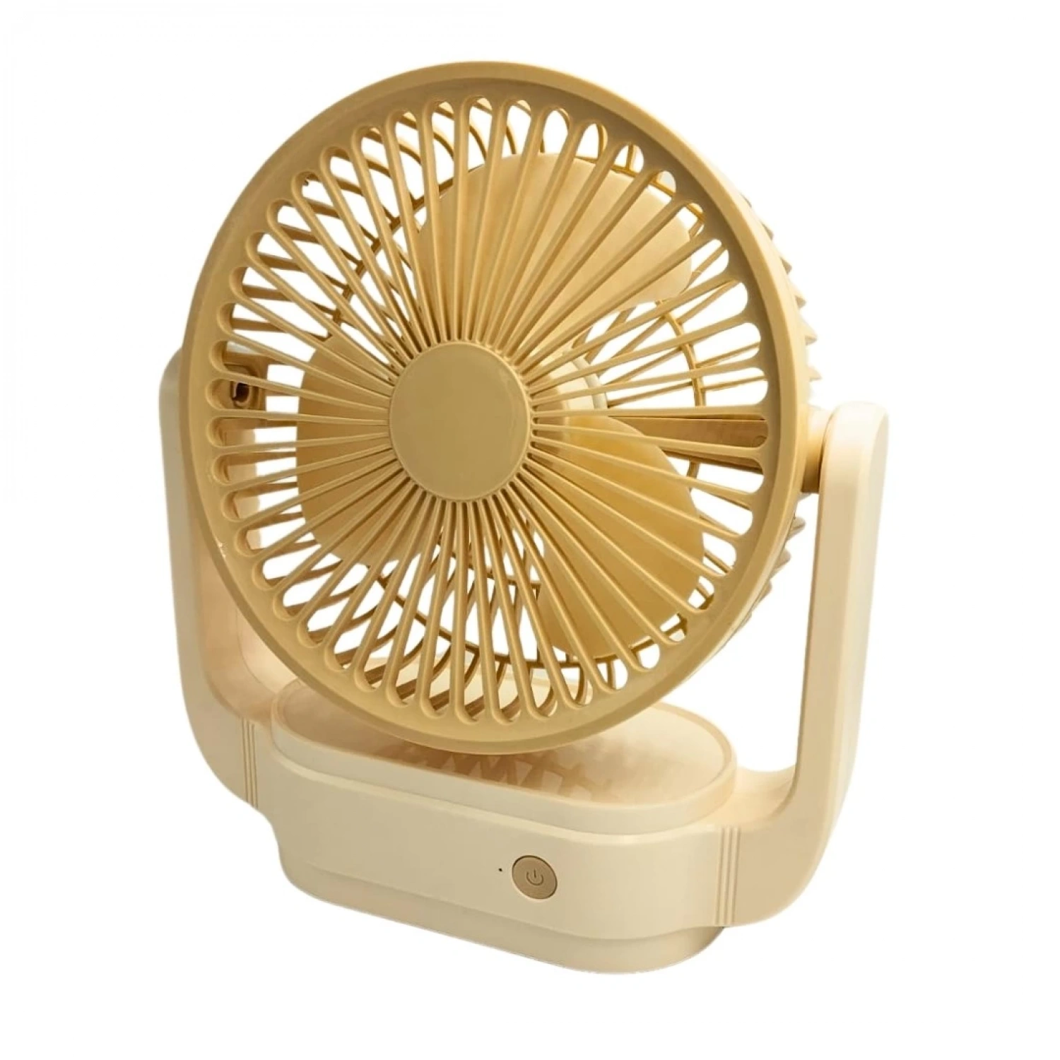 bigmate Krem Masa Fanı Taşınabilir Serinletici Şarjlı Vantilatör 3 Kademeli Hız Ayarı YS2329
