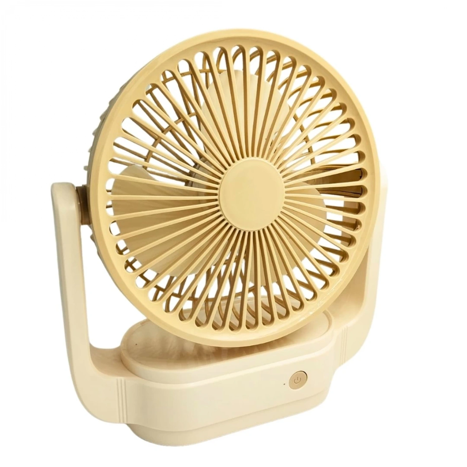 bigmate Krem Masa Fanı Taşınabilir Serinletici Şarjlı Vantilatör 3 Kademeli Hız Ayarı YS2329
