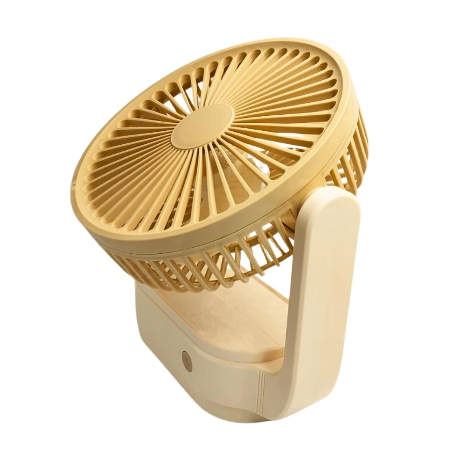 bigmate Krem Masa Fanı Taşınabilir Serinletici Şarjlı Vantilatör 3 Kademeli Hız Ayarı YS2329