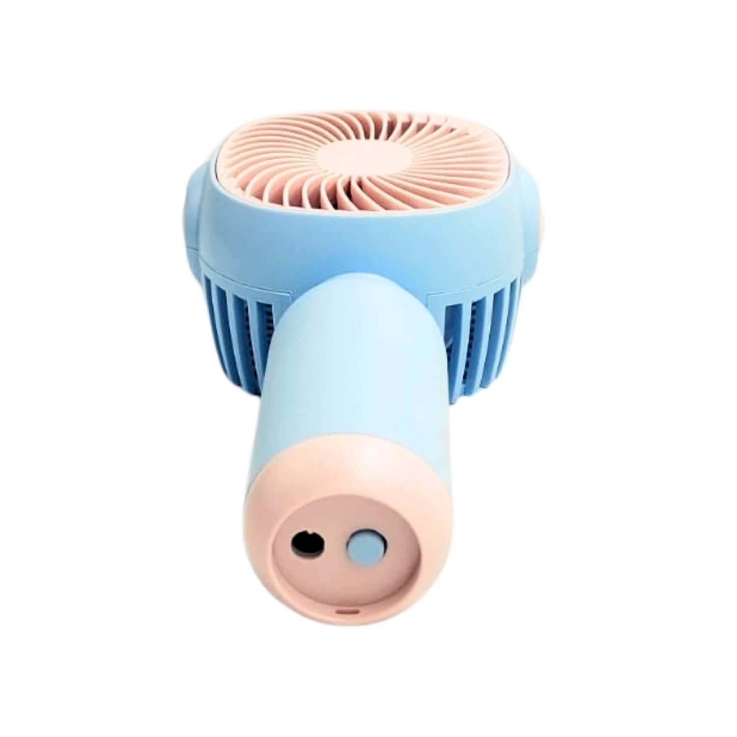 bigmate Mini El Fanı Taşınabilir Serinletici Şarjlı Mavi Vantilatör Tek Kademeli Hız Ayarı YS2251B
