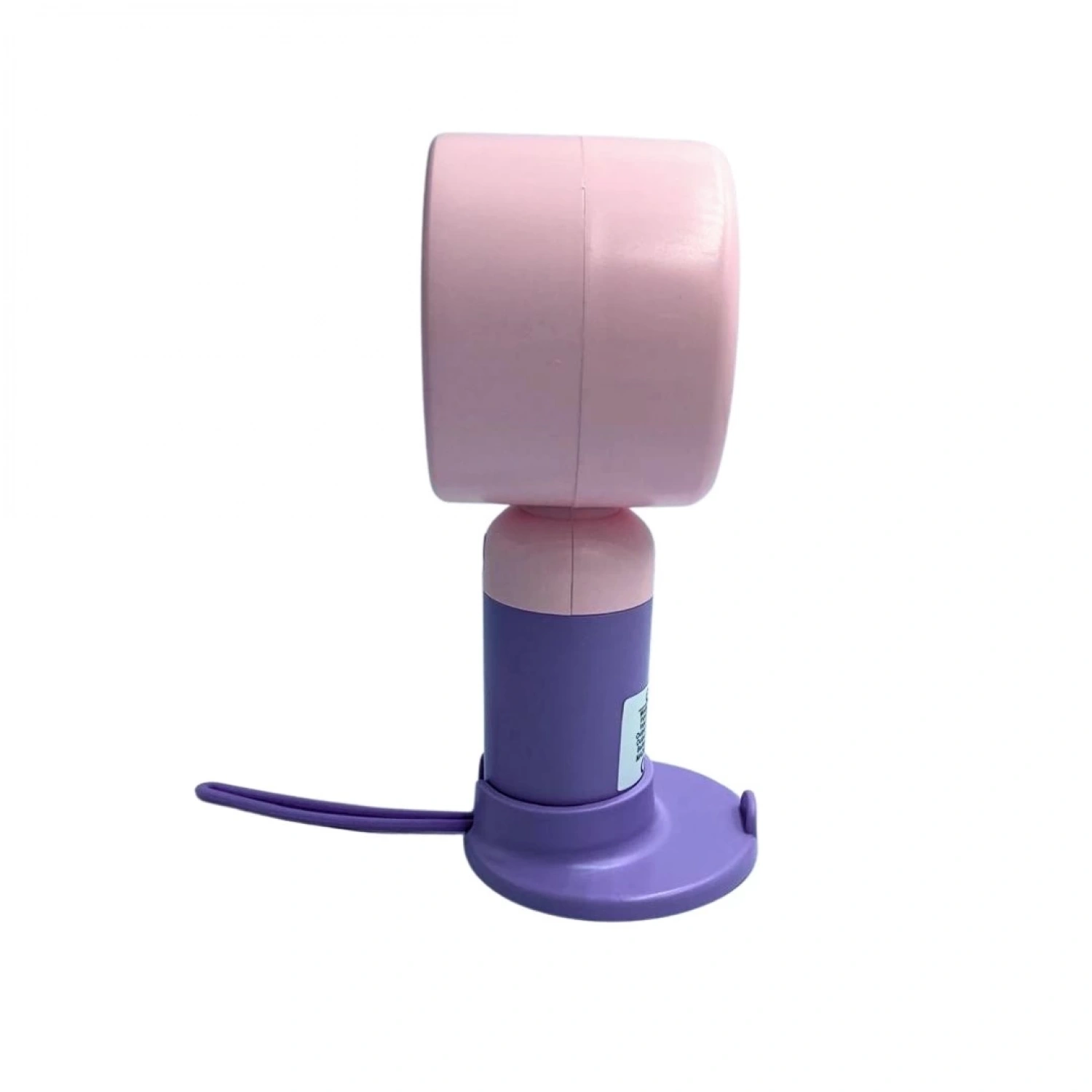 bigmate Mini El Fanı Taşınabilir Serinletici Şarjlı Mor Vantilatör 3 Kademeli Hız Ayarı YS2253A