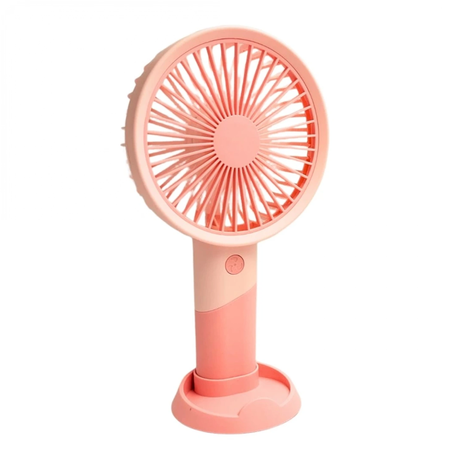 bigmate Mini El Fanı Taşınabilir Serinletici Şarjlı Pembe Vantilatör 3 Kademeli Hız Ayarı YM88176A