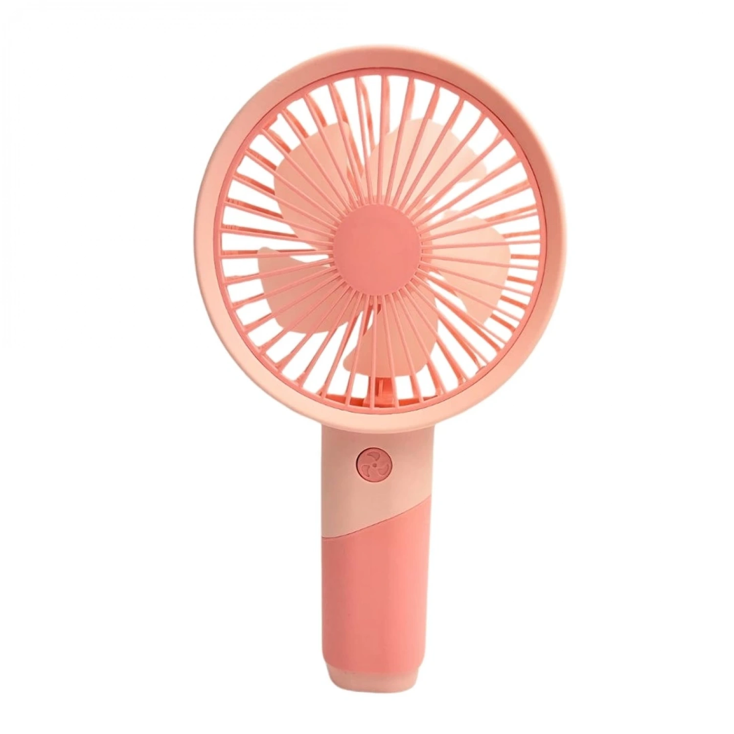 bigmate Mini El Fanı Taşınabilir Serinletici Şarjlı Pembe Vantilatör 3 Kademeli Hız Ayarı YM88176A