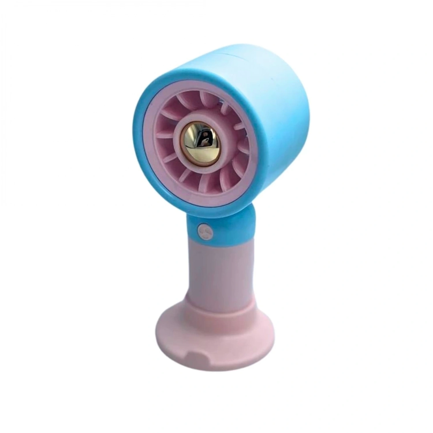 bigmate Mini El Fanı Taşınabilir Serinletici Şarjlı Pembe Vantilatör 3 Kademeli Hız Ayarı YS2253A