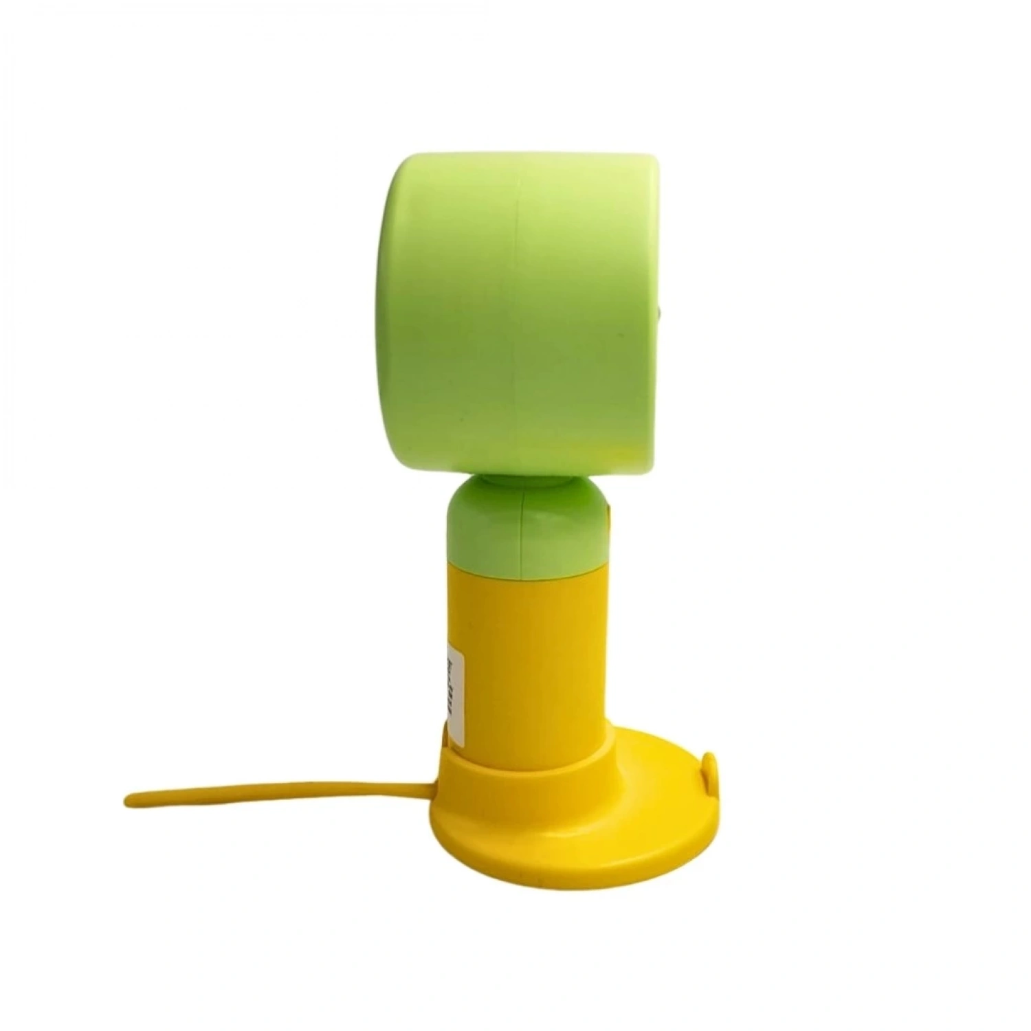 bigmate Mini El Fanı Taşınabilir Serinletici Şarjlı Sarı Vantilatör 3 Kademeli Hız Ayarı YS2253A