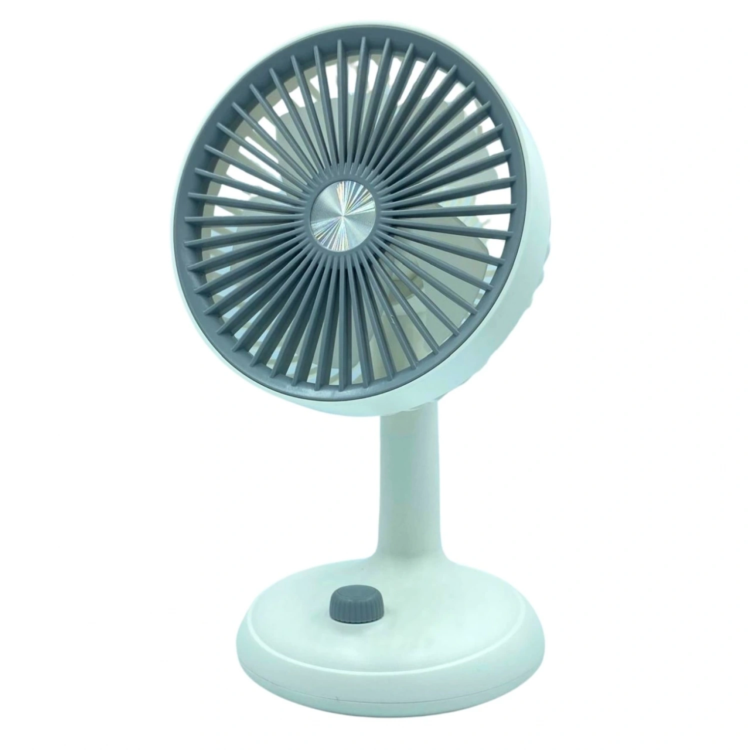 bigmate Mini Masa Fanı Taşınabilir Serinletici Şarjlı Beyaz Vantilatör 3 Kademeli Hız Ayarı YM88160