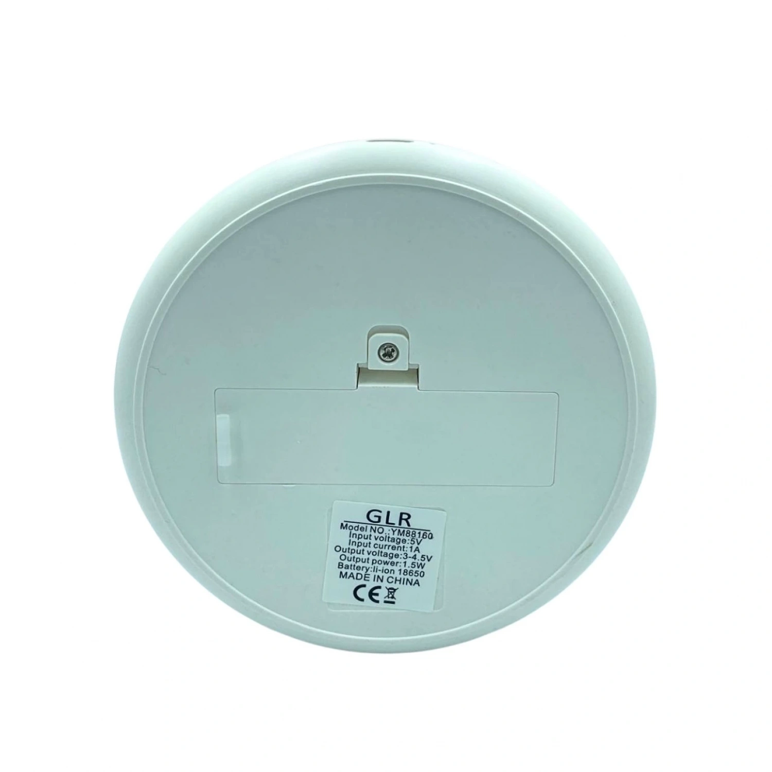 bigmate Mini Masa Fanı Taşınabilir Serinletici Şarjlı Beyaz Vantilatör 3 Kademeli Hız Ayarı YM88160