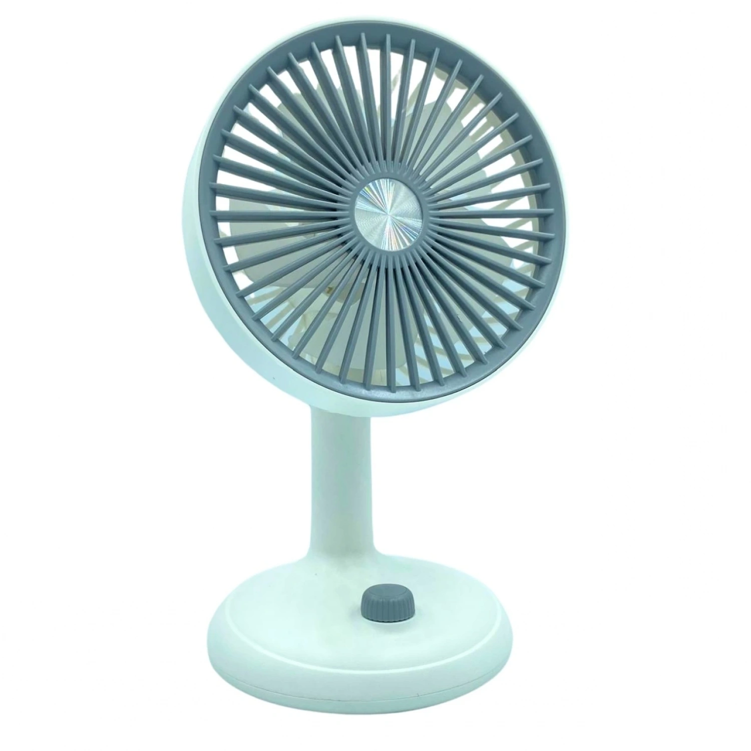 bigmate Mini Masa Fanı Taşınabilir Serinletici Şarjlı Beyaz Vantilatör 3 Kademeli Hız Ayarı YM88160