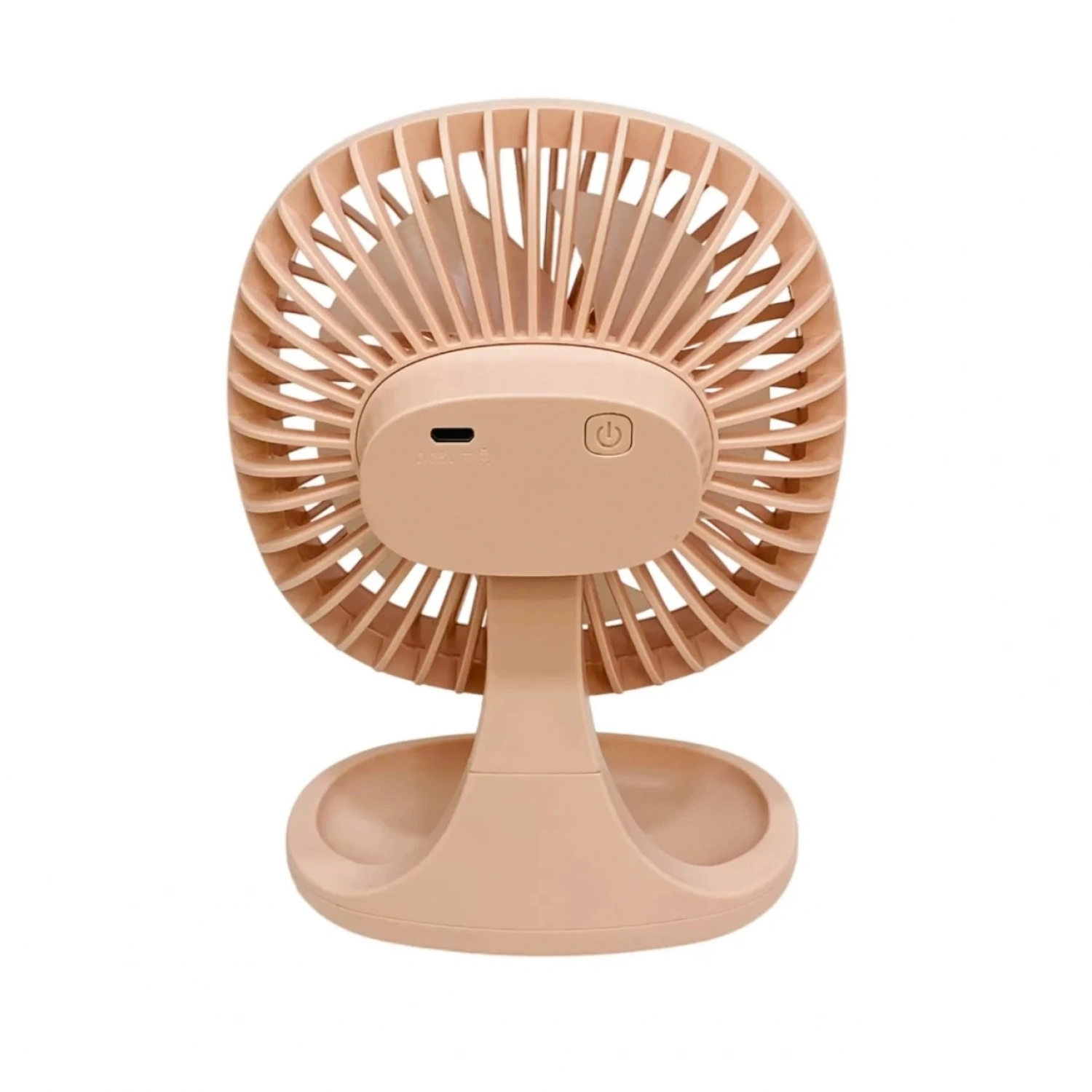 bigmate Mini Masa Fanı Taşınabilir Serinletici Şarjlı Pembe Vantilatör 3 Kademeli Hız Ayarı YM88192A