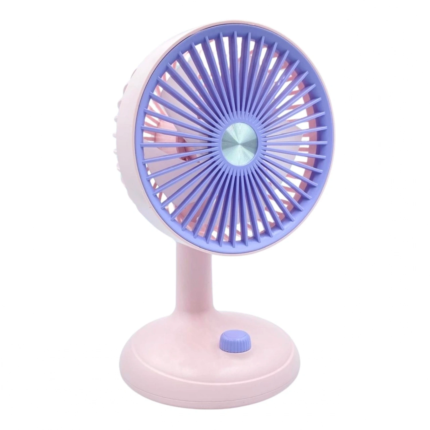 bigmate Mini Masa Fanı Taşınabilir Serinletici Şarjlı Pembe Vantilatör 3 Kademeli Hız Ayarı YM88160