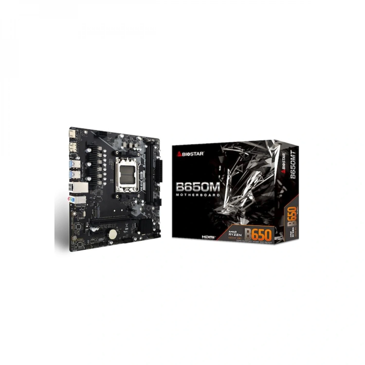 Biostar Biostar B650MT AMD AM5 DDR5 Micro ATX Anakart