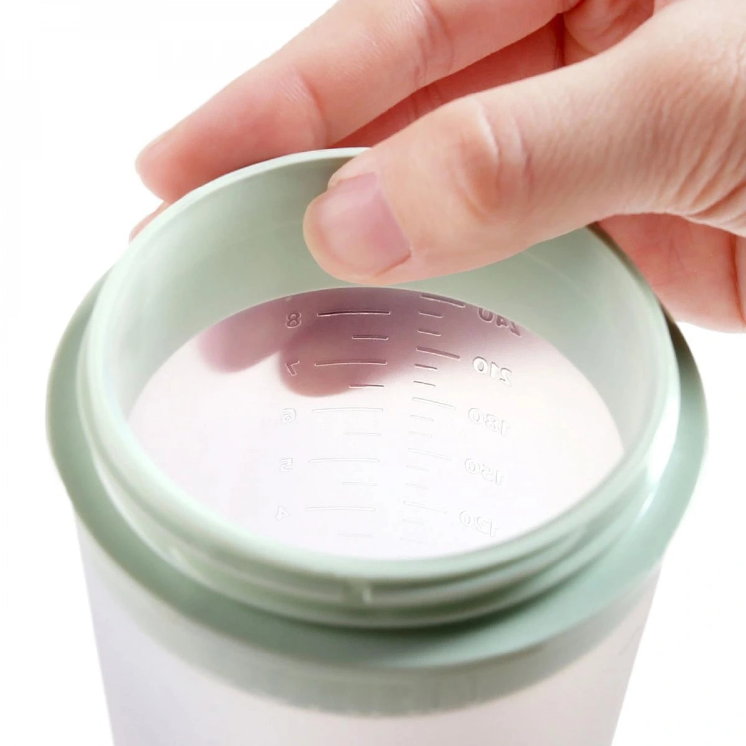 Borrn Antikolik Silikon Biberon 240ml - Yeşil