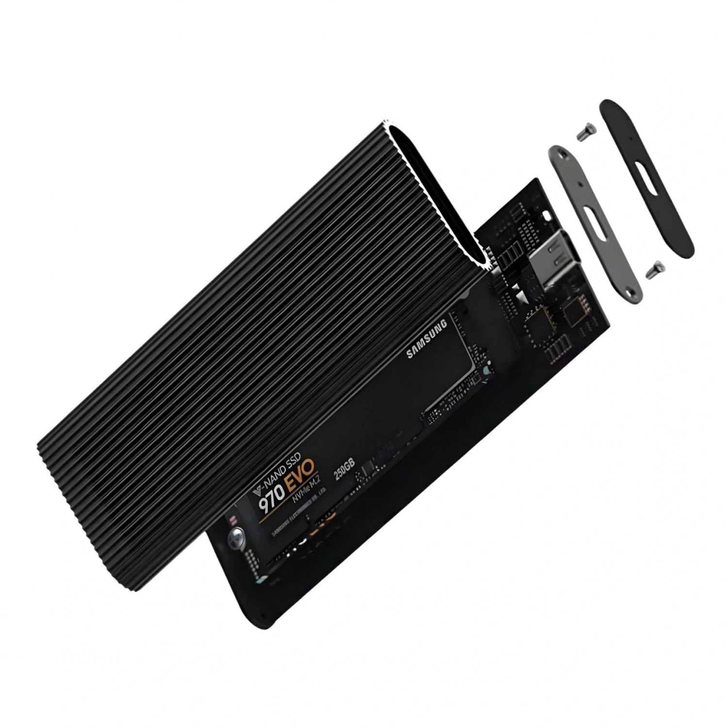 Codegen Codmax CDG-SSD-10BC Type C USB 3.1 Bellek, NVME M2 SSD Alüminyum Harici Harddisk Kutusu