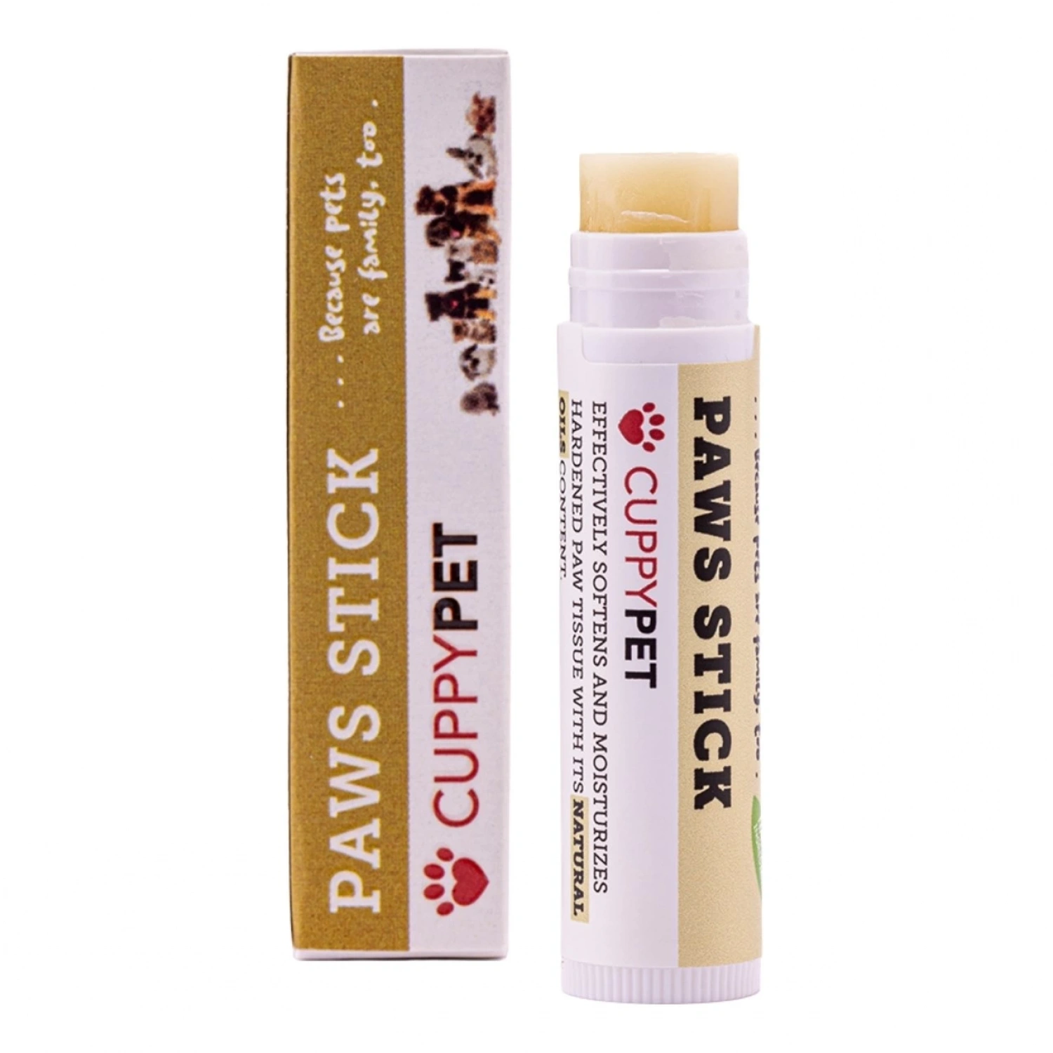 Cuppy Pet Evcil Hayvanlar İçin Pati Bakım Stick 5 ml