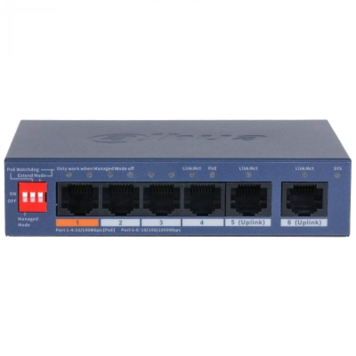 DAHUA CS4006-4ET2GT-60 4XFE-2XGE POE YÖNETİLEBİLİR SWİTCH