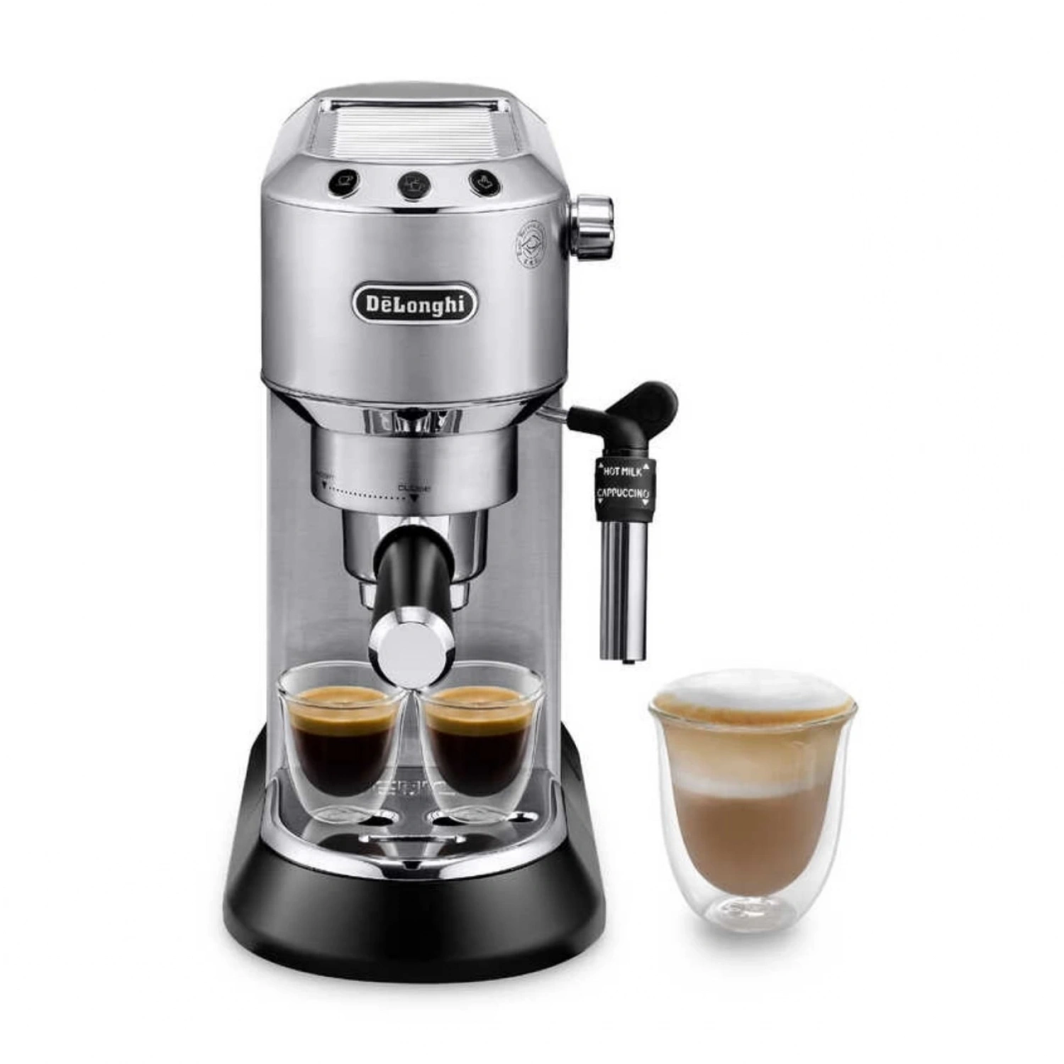 Delonghi Dedica EC685.M Inox 1350W 15 Bar Manuel Espresso ve Cappuccino Kahve Makinesi
