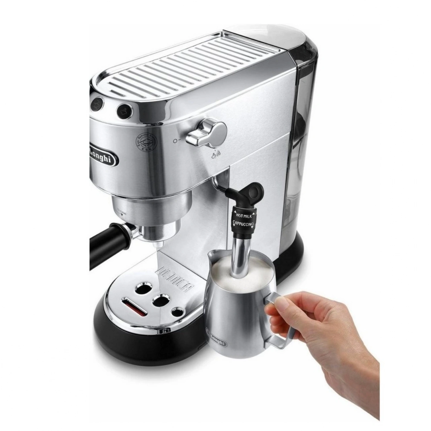 Delonghi Dedica EC685.M Inox 1350W 15 Bar Manuel Espresso ve Cappuccino Kahve Makinesi