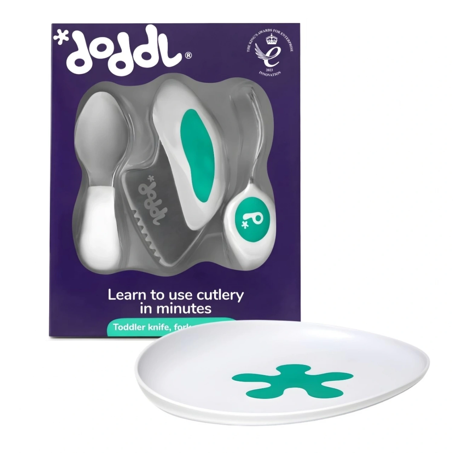 Doddl 3lü Set ve Kaymaz Mama Tabağı