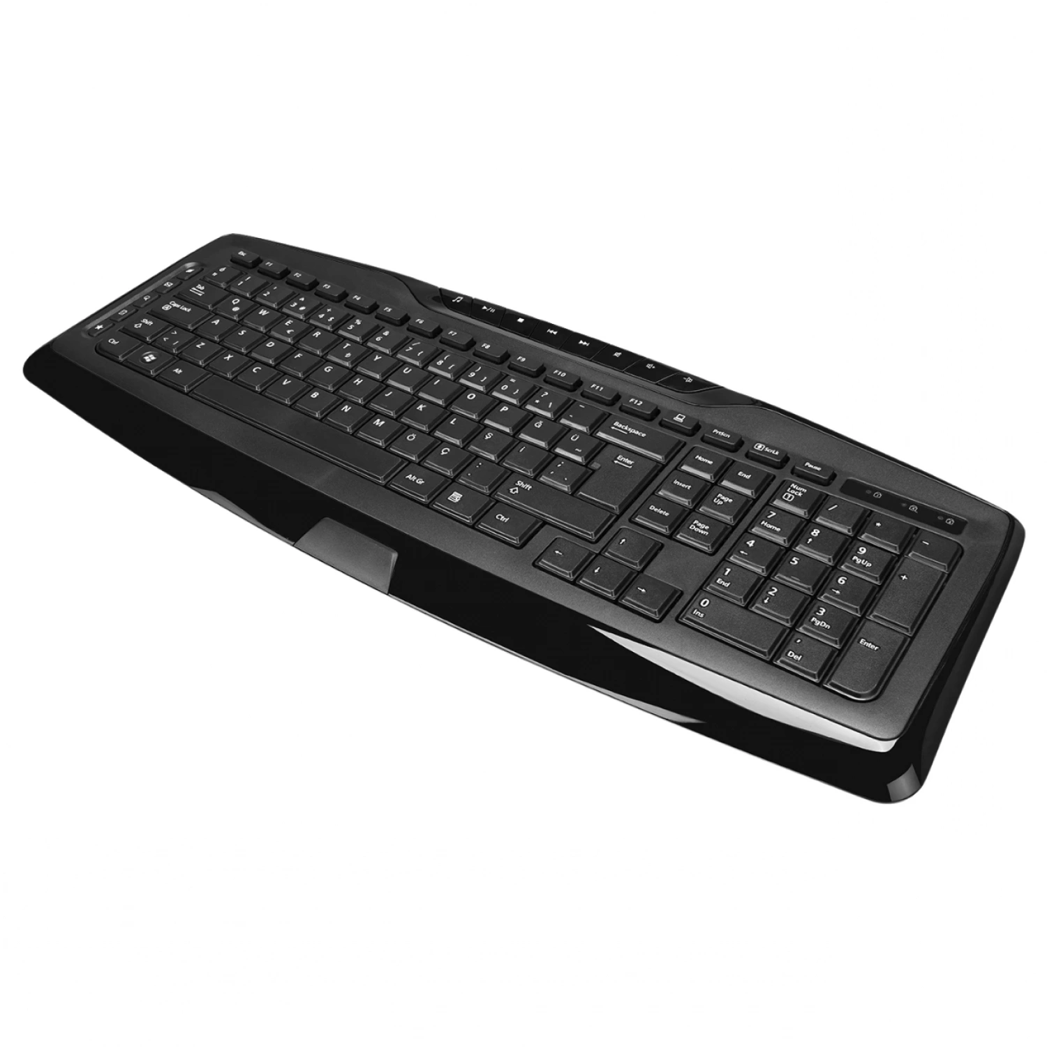 Everest KB-920 Siyah USB Full Boy Q Ofis 14 Multimedia Tuşlu Klavye