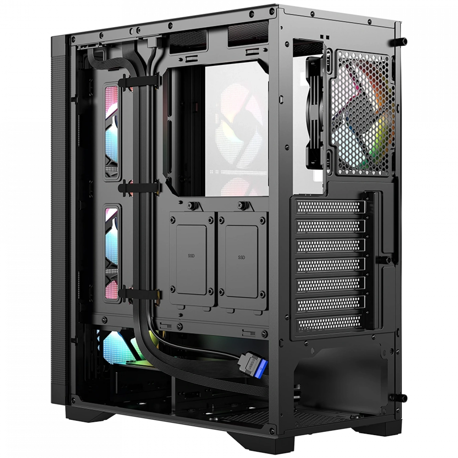 FRISBY FC-9480G 600W 80+ BRONZE 4X RGB MESH GAMING