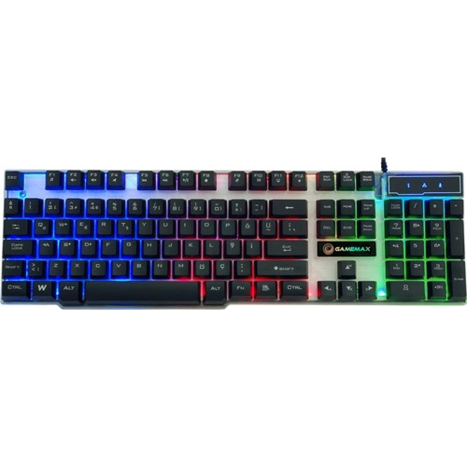 FRISBY FK-G508QU Q MM  IŞIKLI KLAVYE SİYAH