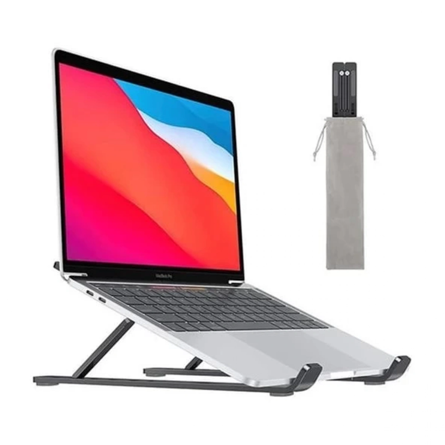 Frisby FNC-5110ST 10-15.6 Katlabilir Aliminyum Döküm Notebook Standı (Kılıf Hediyeli)