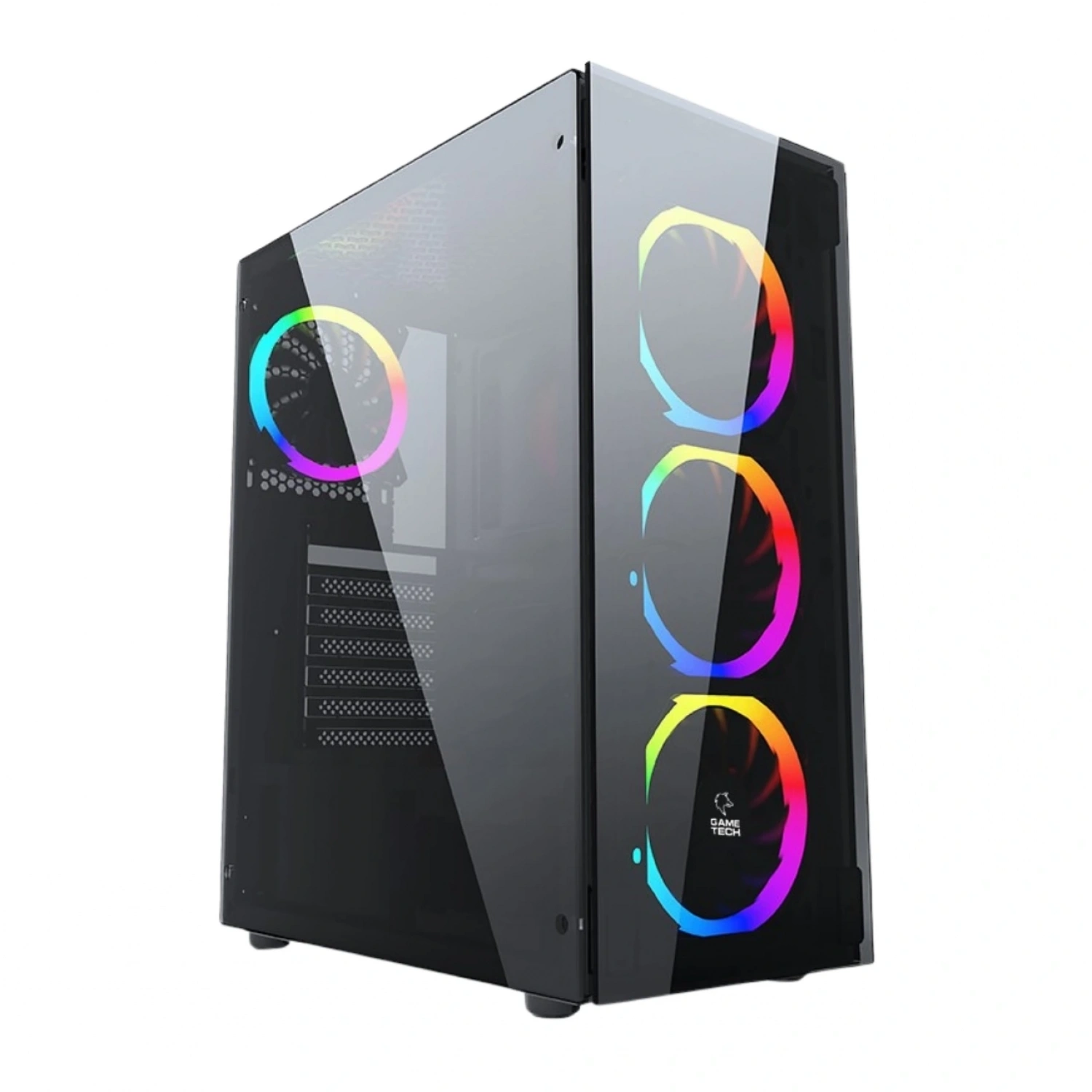 Gametech Ares Rainbow 4X120MM Fan Oyuncu (Gaming) Kasası