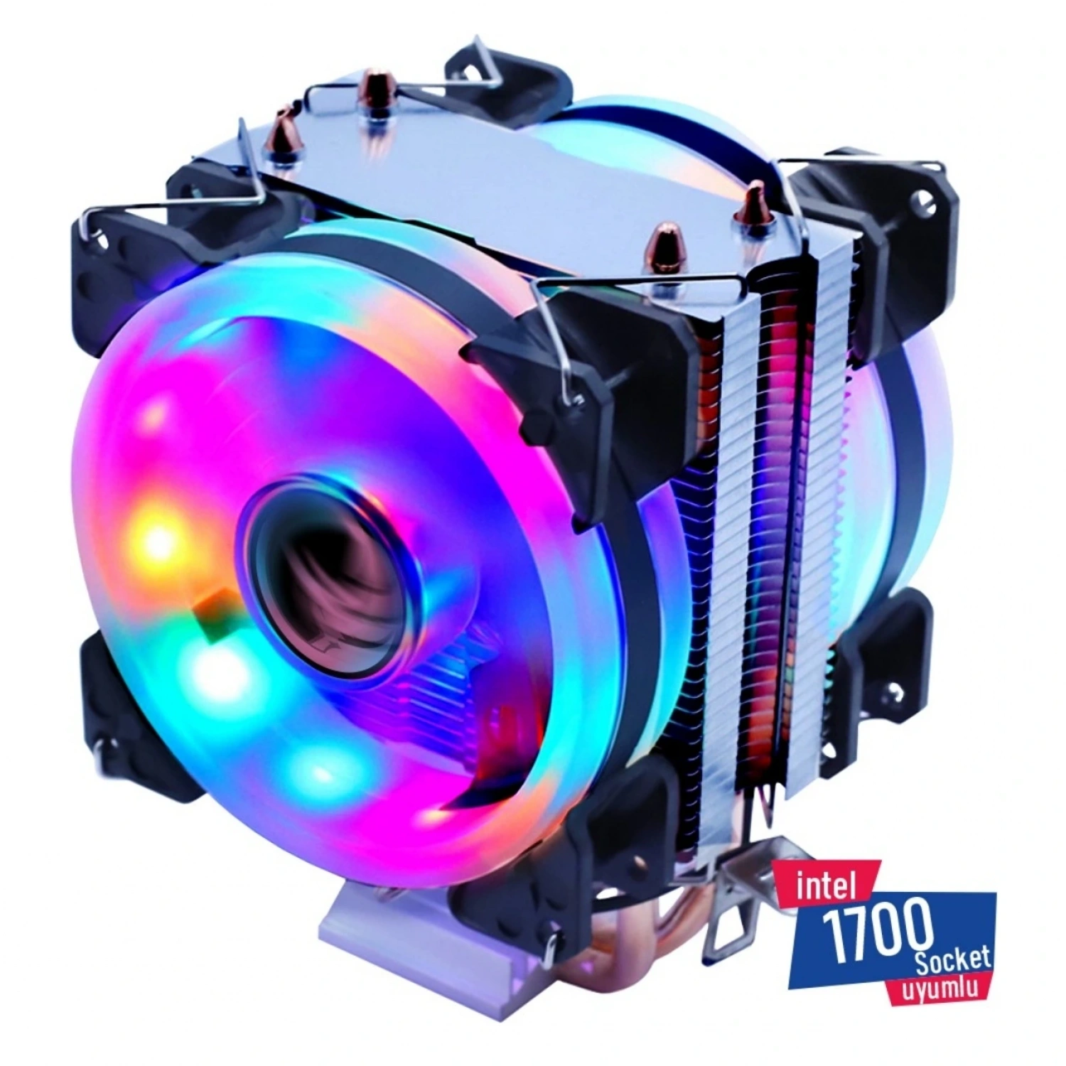 Gametech Freezer HD 2.0 AMD / INTEL Rainbow CPU Soğutucu 95 W TDP