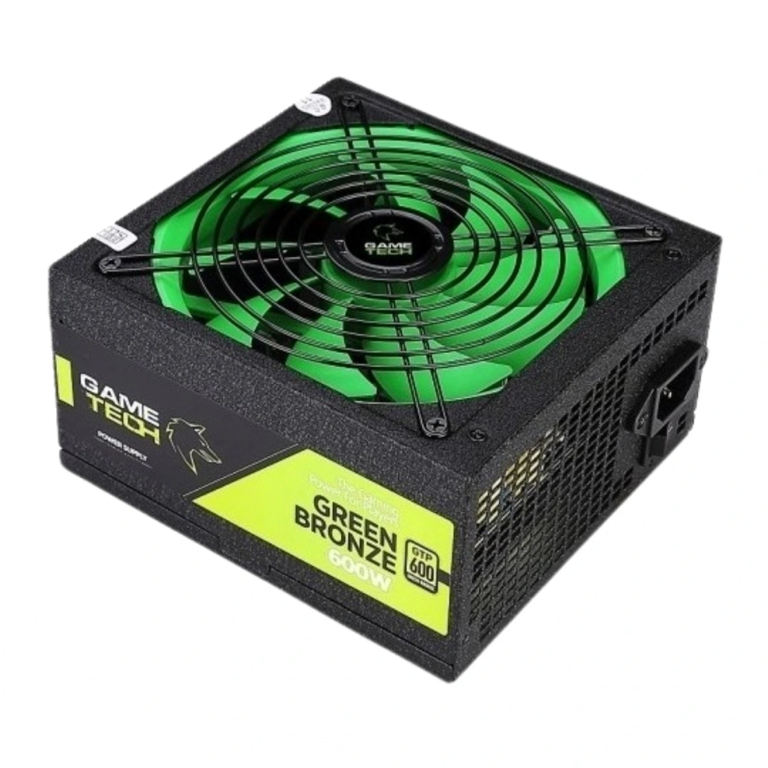 Gametech GTP-600 600W 80 Plus Green Bronze Power Supply