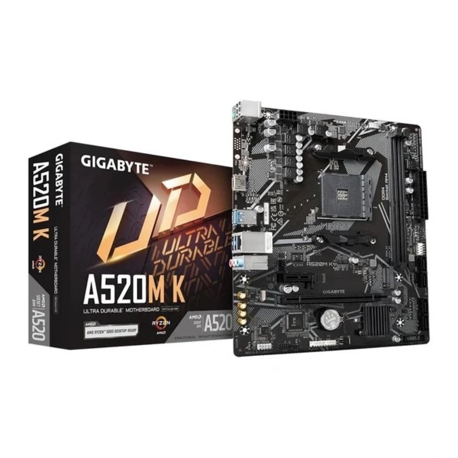 Gigabyte A520M-K V2 DDR4 5100MHz PCI-E Gen3 M.2 US