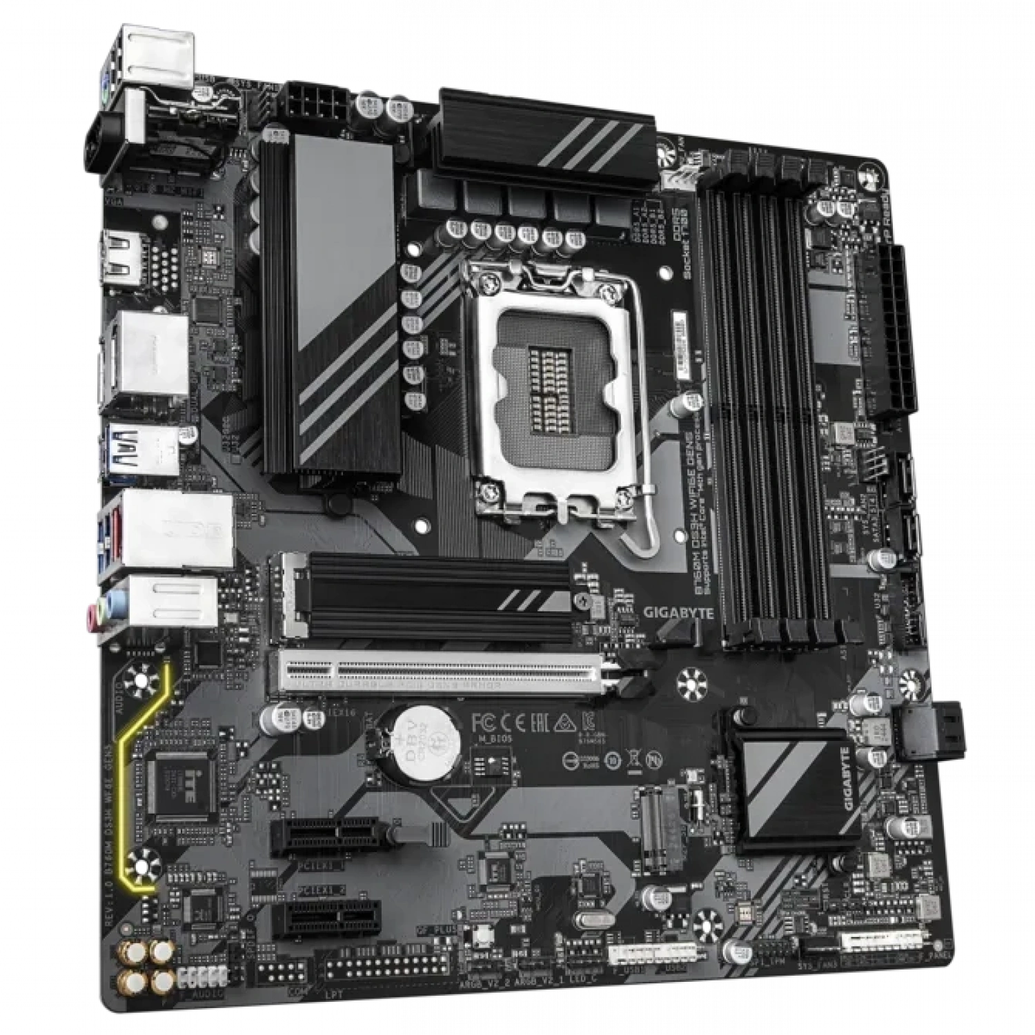 GIGABYTE B760M DS3H WIFI6E GEN5 HDMI VGA DP 1700P