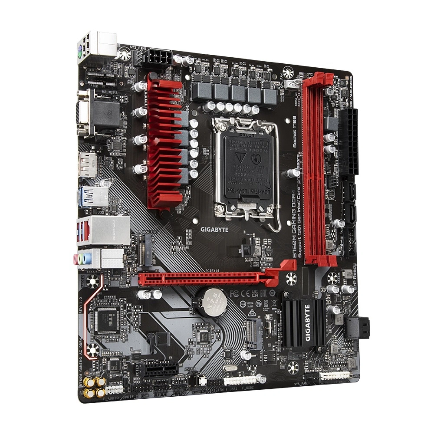 GIGABYTE B760M GAMING DDR4 M.2 HDMI DP MATX 1700P