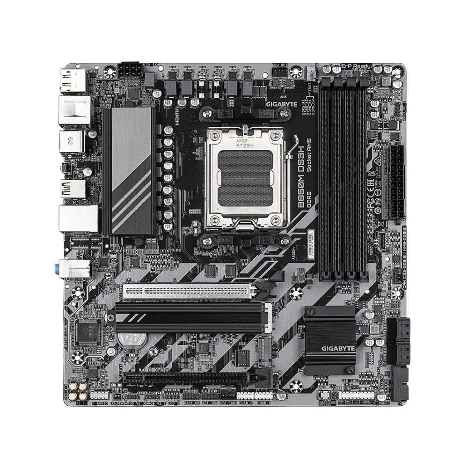 GIGABYTE B850M DS3H DDR5 M.2 HDMI DP MATX AM5