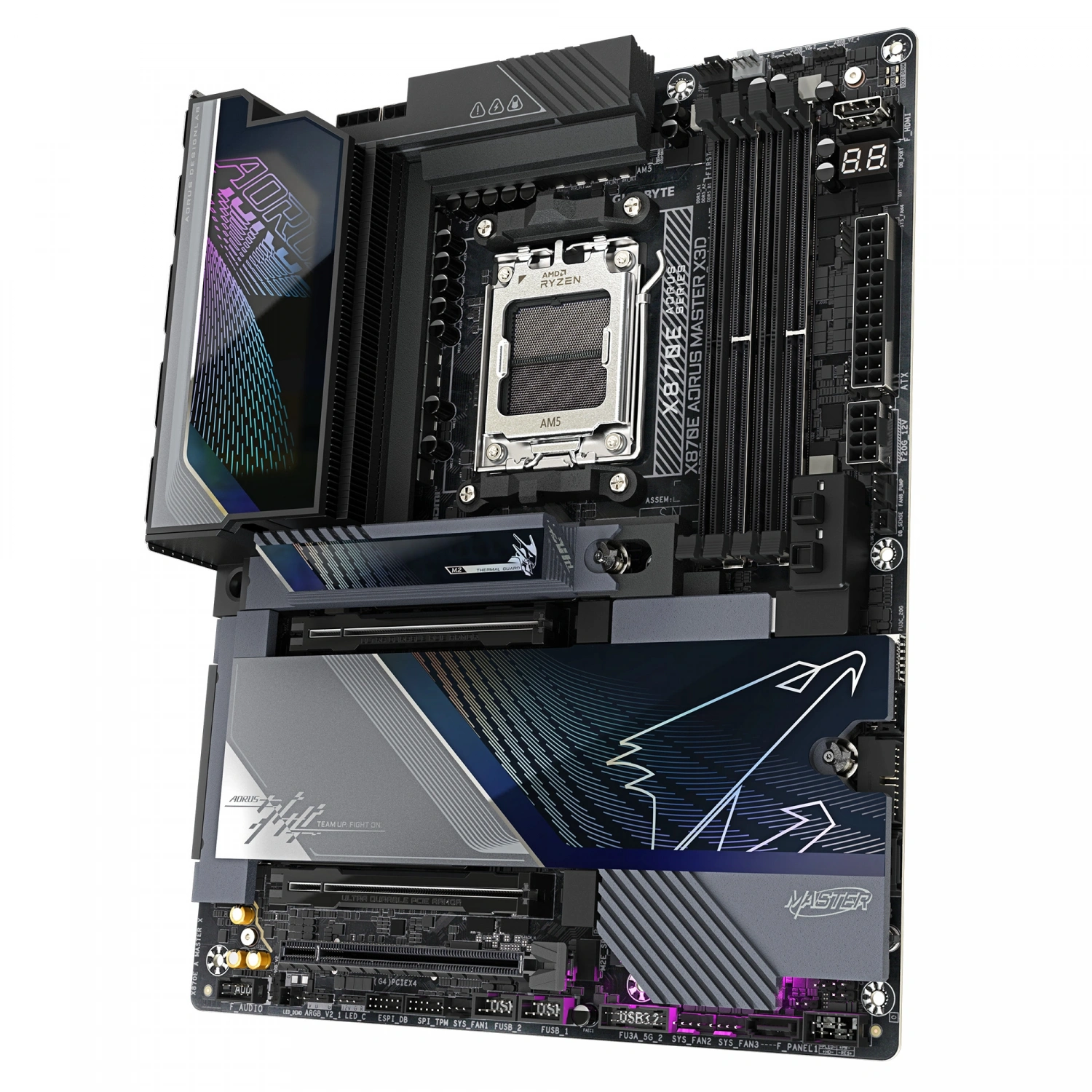 GIGABYTE X870E AORUS MASTER X3D DDR5 M.2 HDMI DP ATX AM5