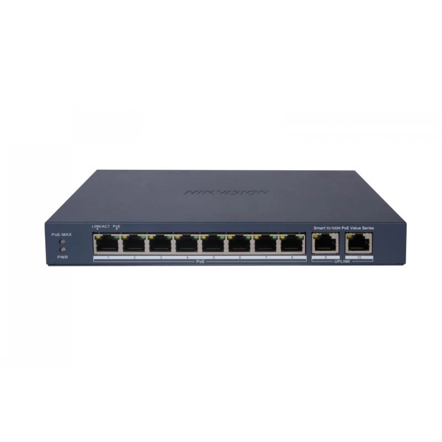 HIKVISION DS-3E1310P-EI/M 8XFE+2GE 60W POE SWITCH
