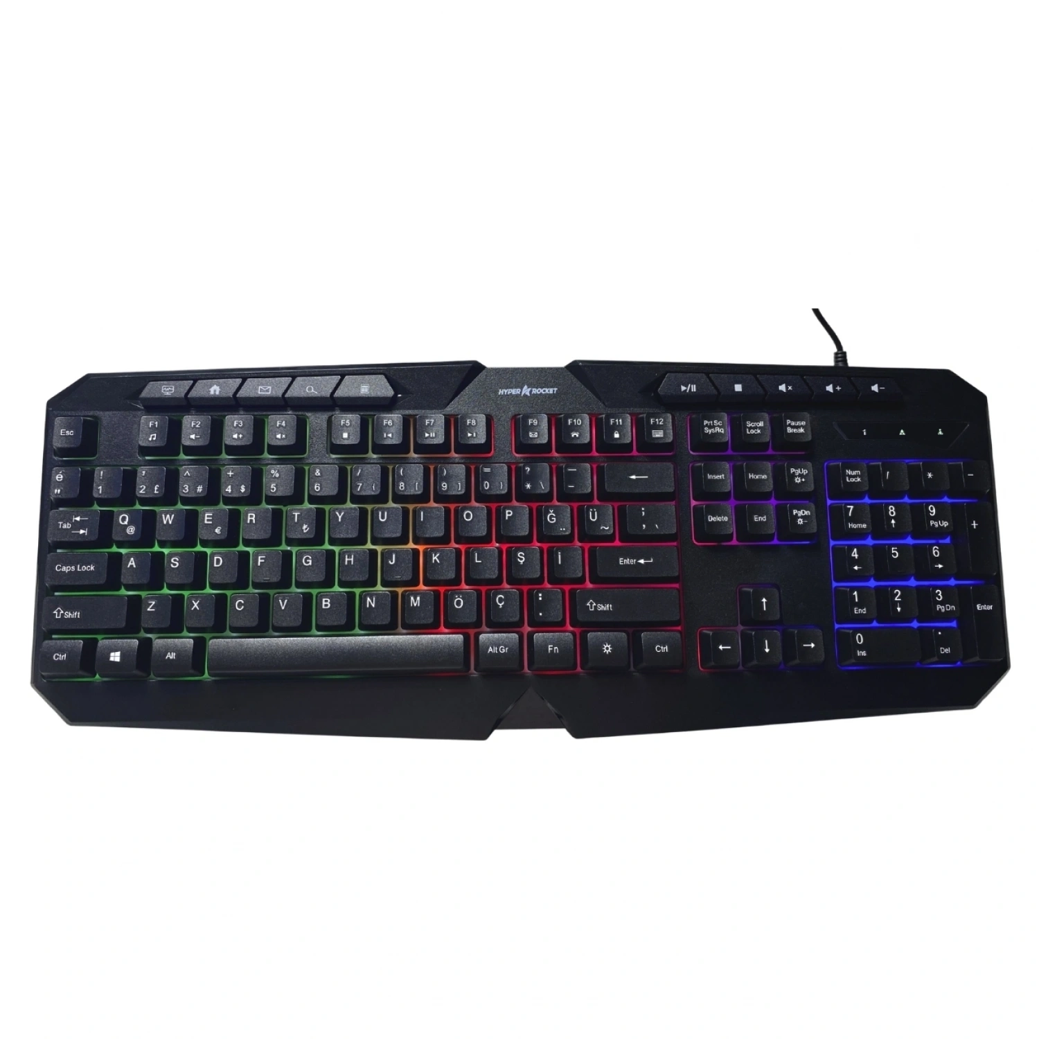 Hyper Rocket HRM505 RGB Mekanik Oyuncu Klavyesi