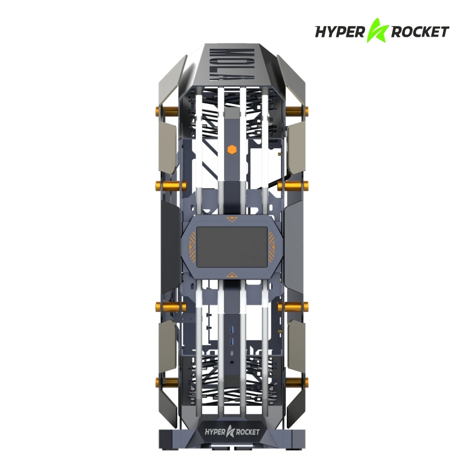 Hyper Rocket MOLA RGB Open Style Fantastik Gaming Oyuncu Kasası