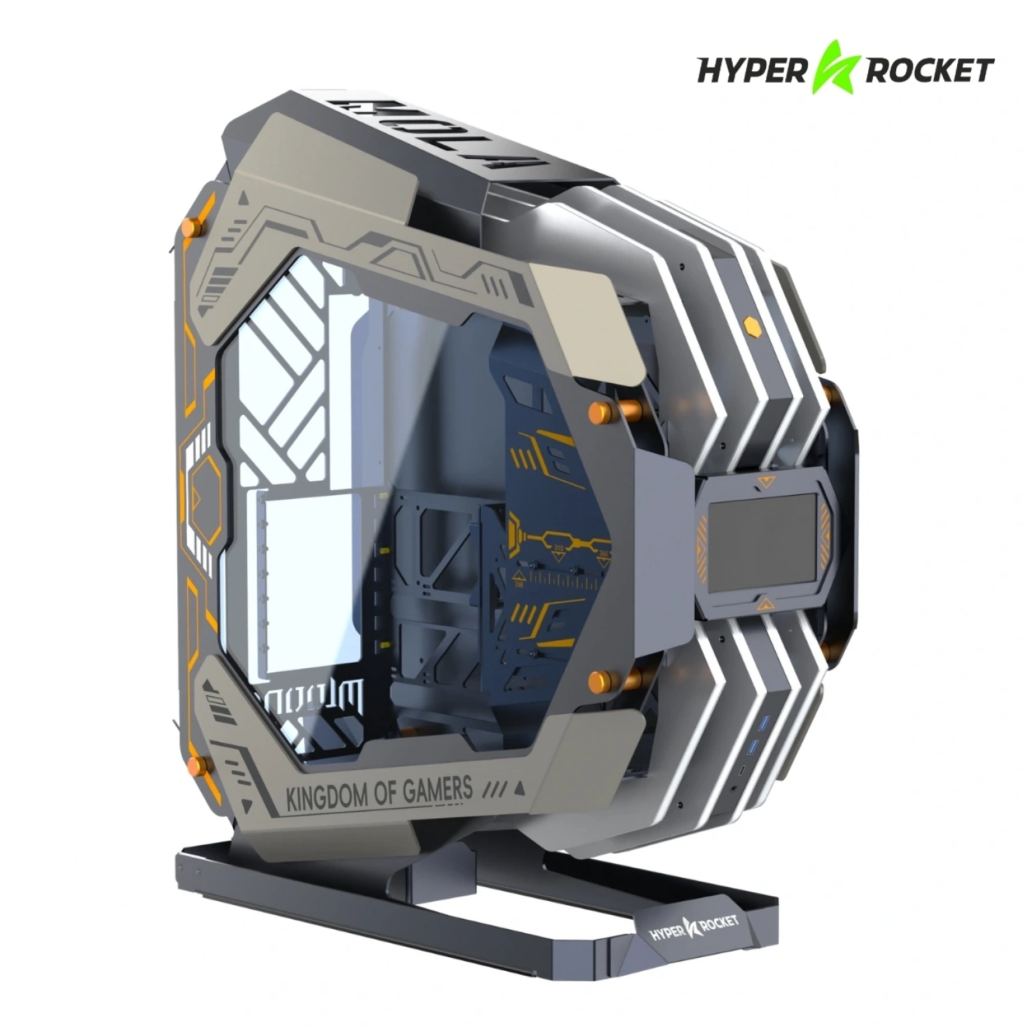 Hyper Rocket MOLA RGB Open Style Fantastik Gaming Oyuncu Kasası