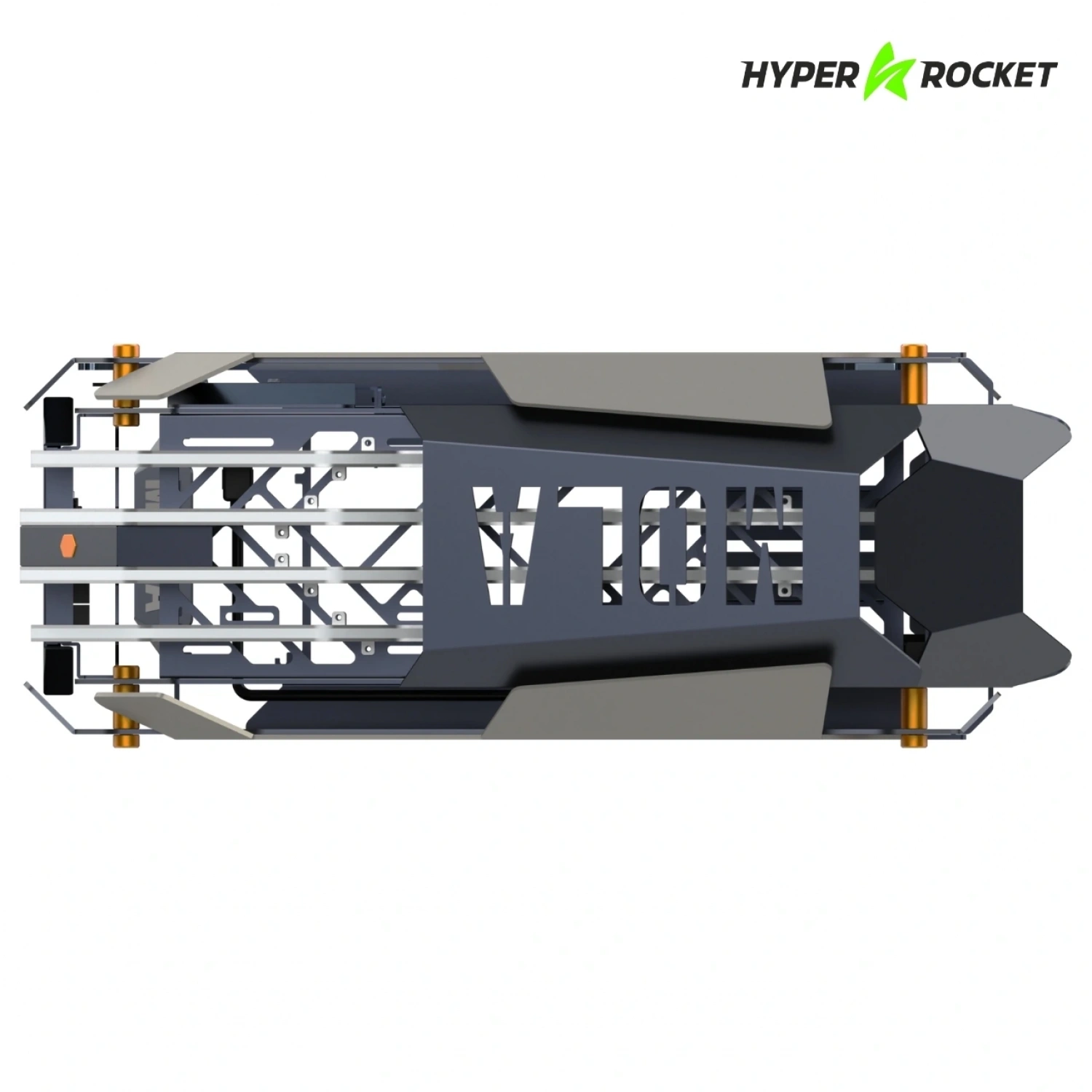 Hyper Rocket MOLA RGB Open Style Fantastik Gaming Oyuncu Kasası