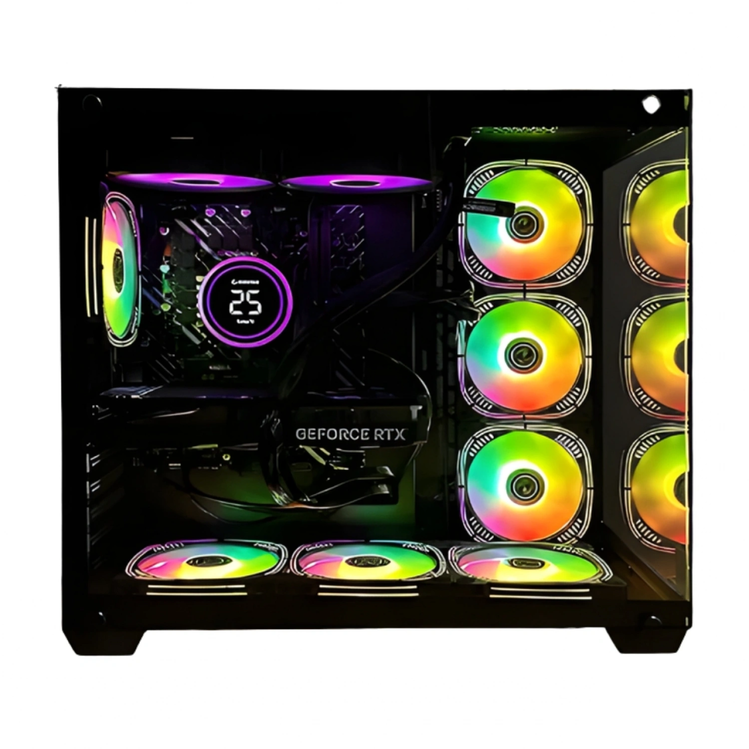 HYPER ROCKET One HRI164060-IC Intel Core i5-12400F 16GB Ram 500GB Nvme M.2 SSD RTX4060 8GB Masaüstü Oyuncu Bilgisayarı