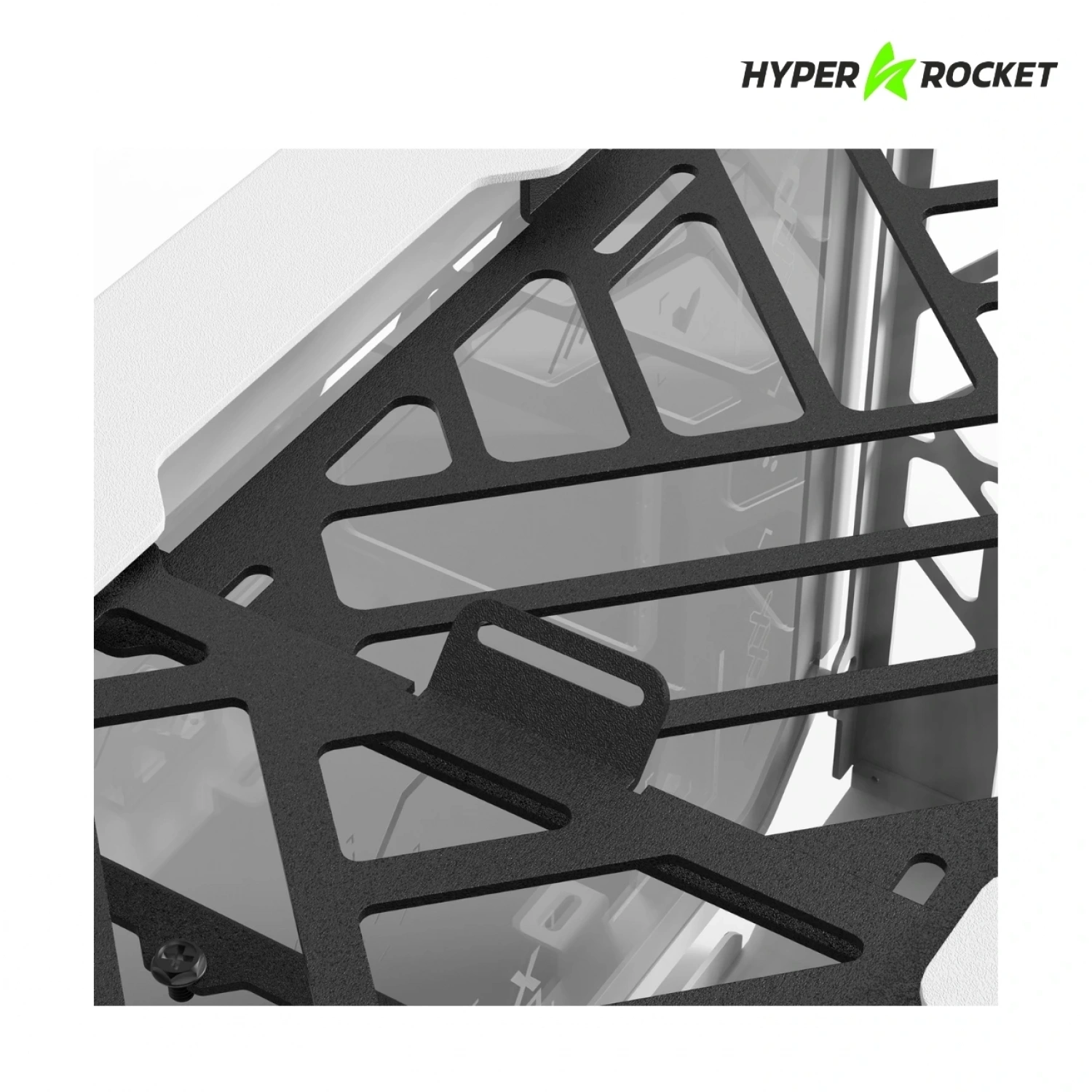 Hyper Rocket X-ERA Print Stream M-ATX RGB Open Frame Gaming Oyuncu Kasası