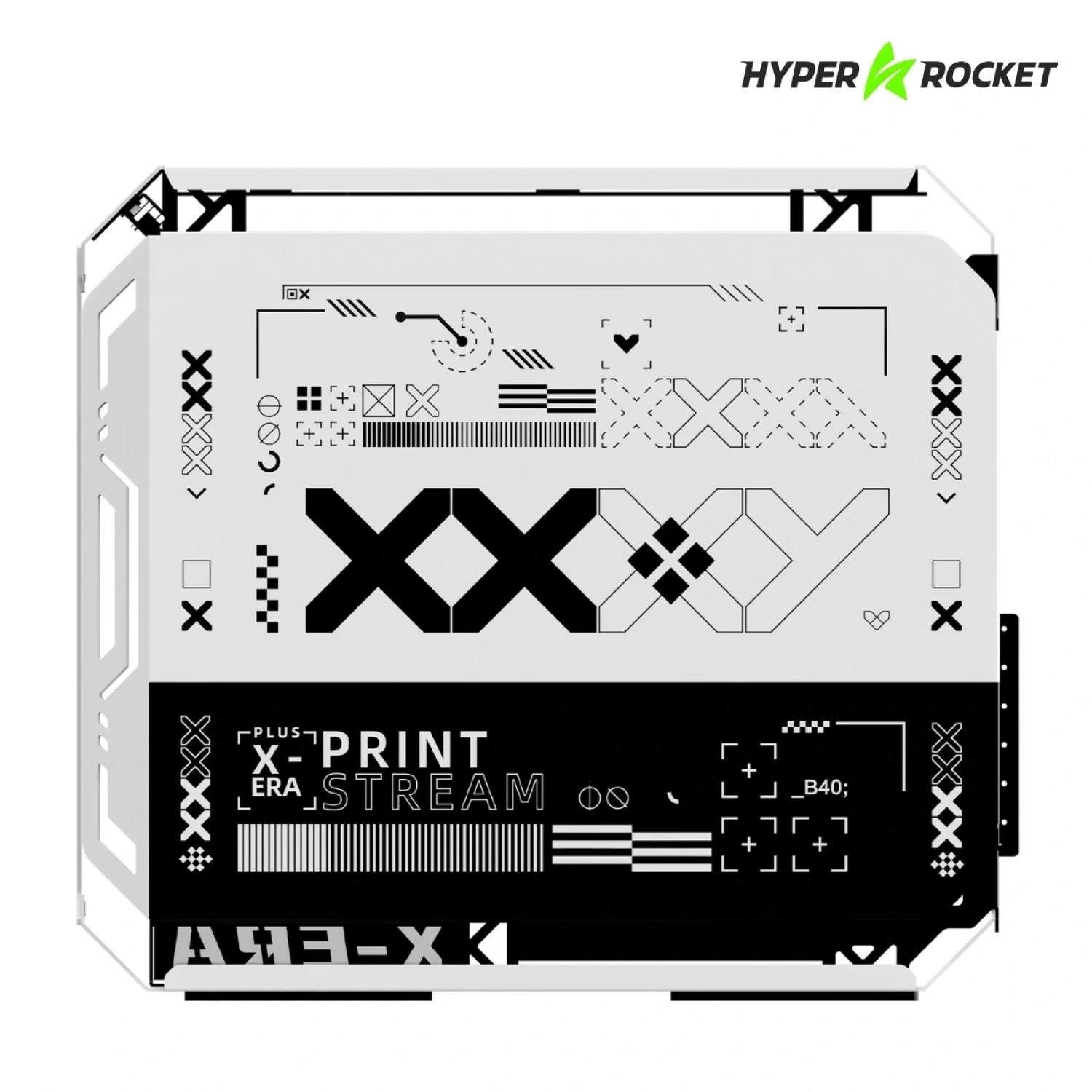 Hyper Rocket X-ERA PRO ATX RGB Gaming Beyaz Oyuncu Kasası