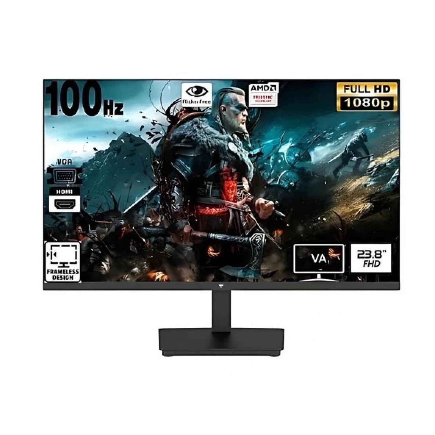 Ktc H24V27 23.8 Inç 100Hz 5.5ms HDMI VGA Full Hd Monitör